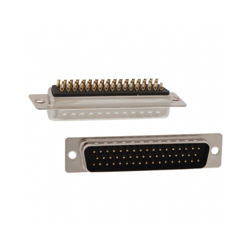 1 pcs : 171-050-103L001 - CONN D-SUB PLUG 50POS PNL MNT