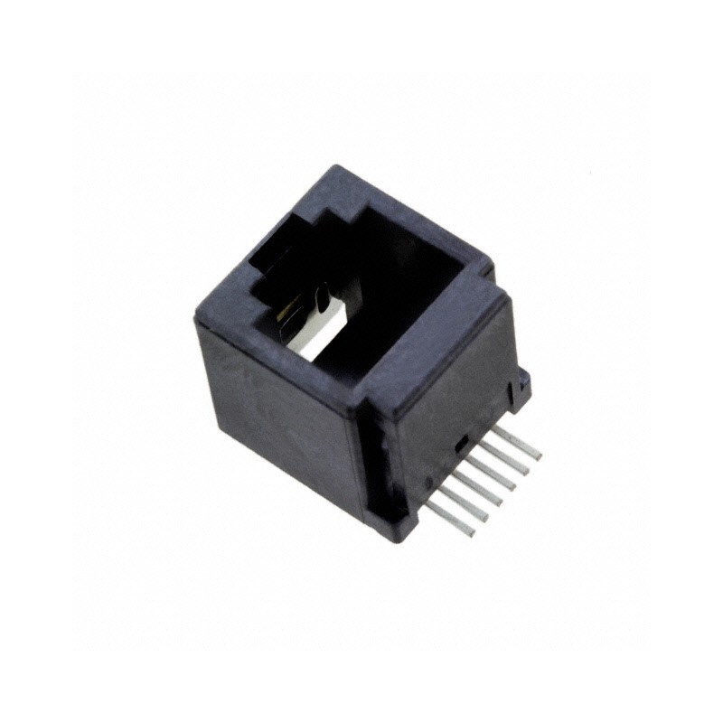 1 pcs : 634106149621 - CONN MOD JACK 6P6C VERT SHIELDED