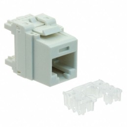 1 pcs : NKP5E88MIW - INSERT RJ45 JACK TO IDC CONN