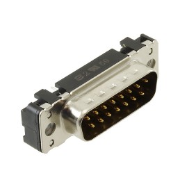 1 pcs : 09652216702 - CONN D-SUB PLUG 15POS VERT SLDR