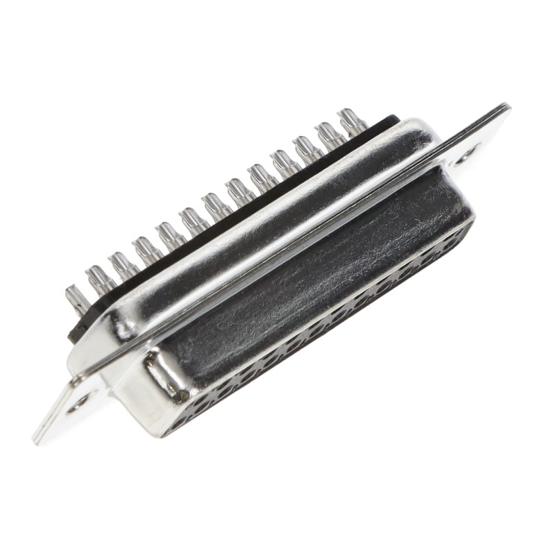 1 pcs : ZDB25S - CONN D-SUB RCPT 25POS PNL MNT