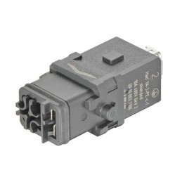 1 pcs : 09100033106 - 1A 3+PE FEM SHIELD CRIMP LLEVER