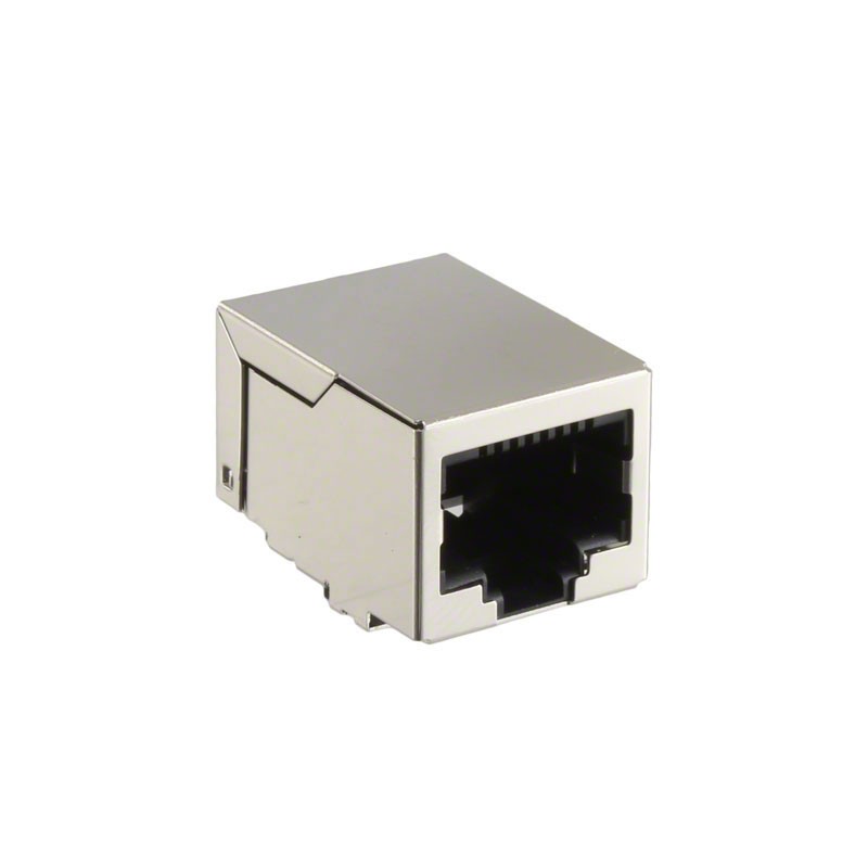 1 pcs : J0C-0005NLT - CONN JACK 1PORT 100 BASE-TX SMD