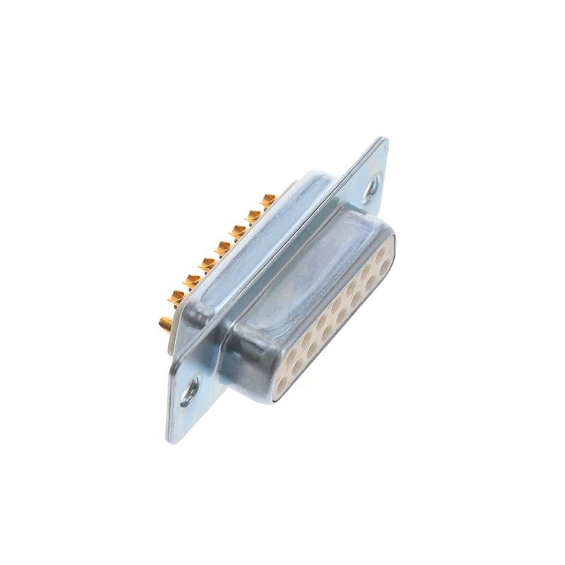 1 pcs : DA-15SR - CONN D SUB 15 POS SCKT CABLE CON