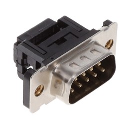 1 pcs : K99X-9P-K-BLK - CONN D-SUB PLUG 9POS IDC