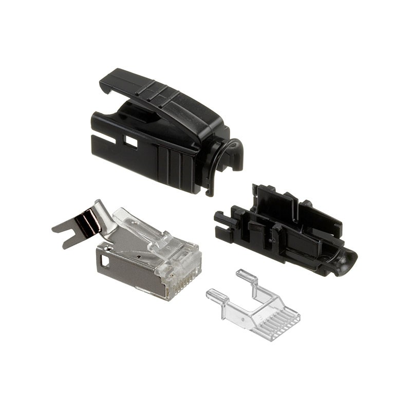 1 pcs : 1963590000 - CONN MOD PLUG 8P8C SHIELDED