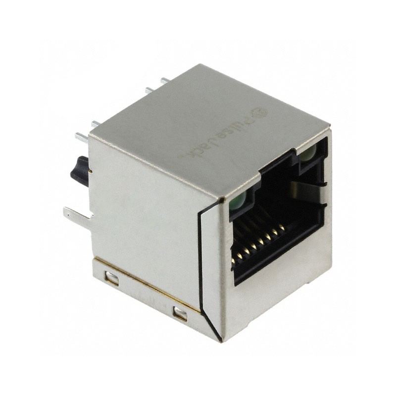 1 pcs : JXD2-0010NL - CONN JACK 1PORT 100 BASE-TX PCB