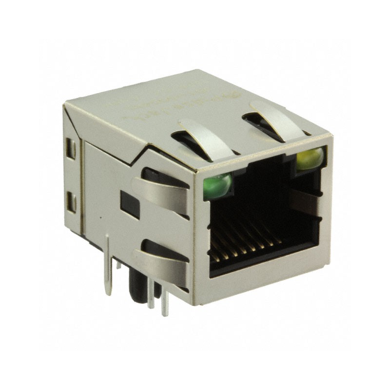 1 pcs : JD1-0004NL - CONN JACK 1PORT 100 BASE-TX PCB