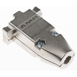 25 pcs - TE Connectivity AMPLIMITE Series Zinc D Sub Backshell, 9 Way