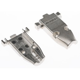 25 pcs - TE Connectivity AMPLIMITE Series Zinc D Sub Backshell, 9 Way