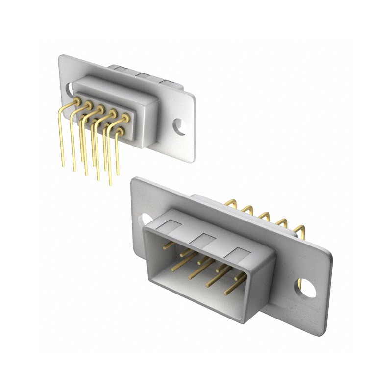 1 pcs : 773-E09-113R001 - CONN D-SUB PLUG 9POS R/A SLDR