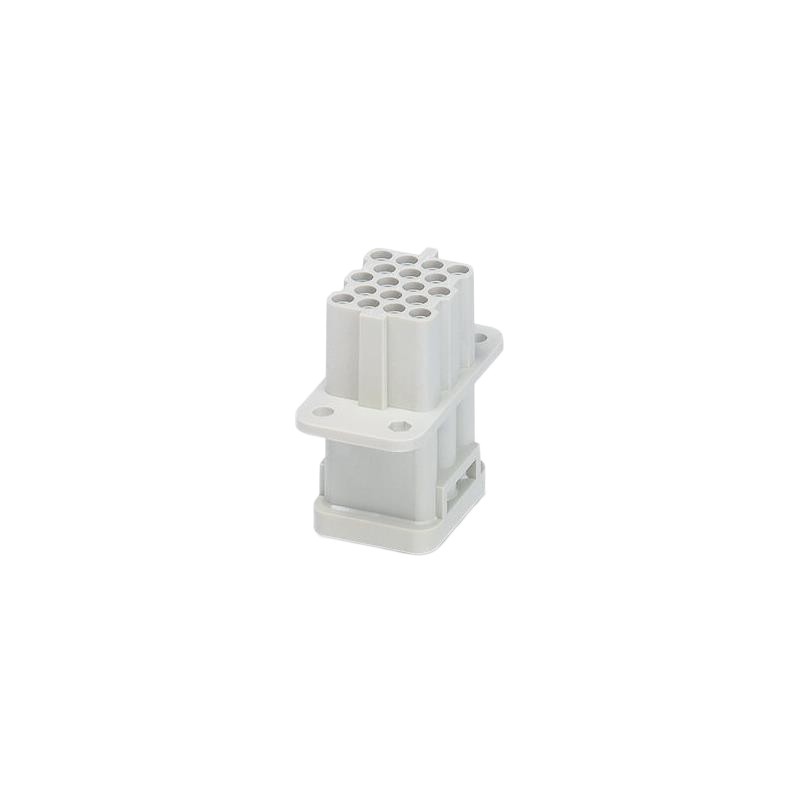 1 pcs : 1408478 - INSERT FEMALE 17POS+1GND CRIMP