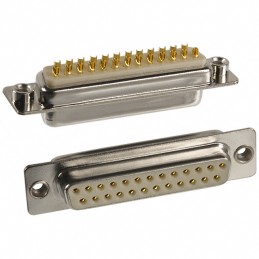 1 pcs : 172-E25-203R011 - CONN D-SUB RCPT 25POS PNL MNT