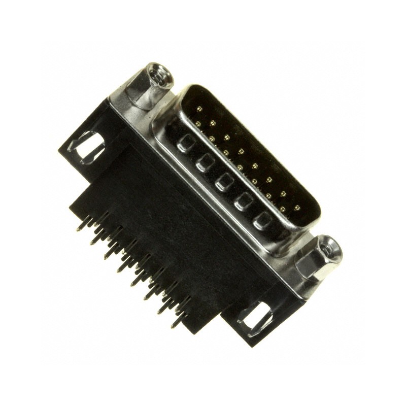 1 pcs : 183-015-113R561 - CONN D-SUB PLUG 15POS R/A SLDR