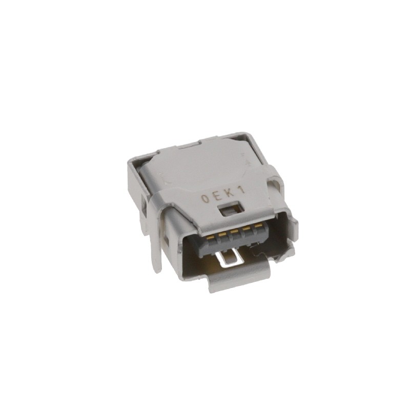 1 pcs : IX60G-A-10P - CONN RCPT R/A SMD TYPE A