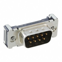 1 pcs : 09551296812741 - CONN D-SUB PLUG 9POS SMD SLDR