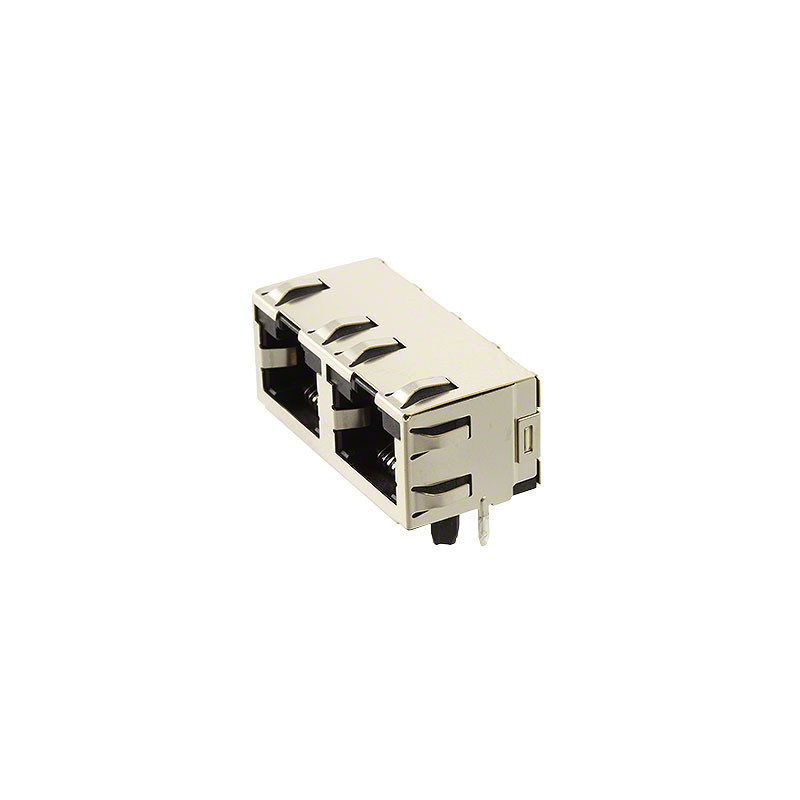 1 pcs : 6116522-2 - CONN MOD JACK 8P8C R/A SHIELDED