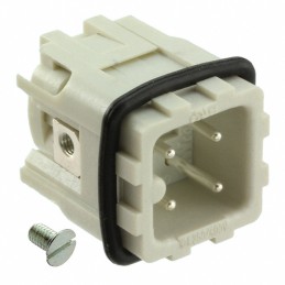1 pcs : 0936010125 - 3P MALE INSERT 10A 250V, UL600V,