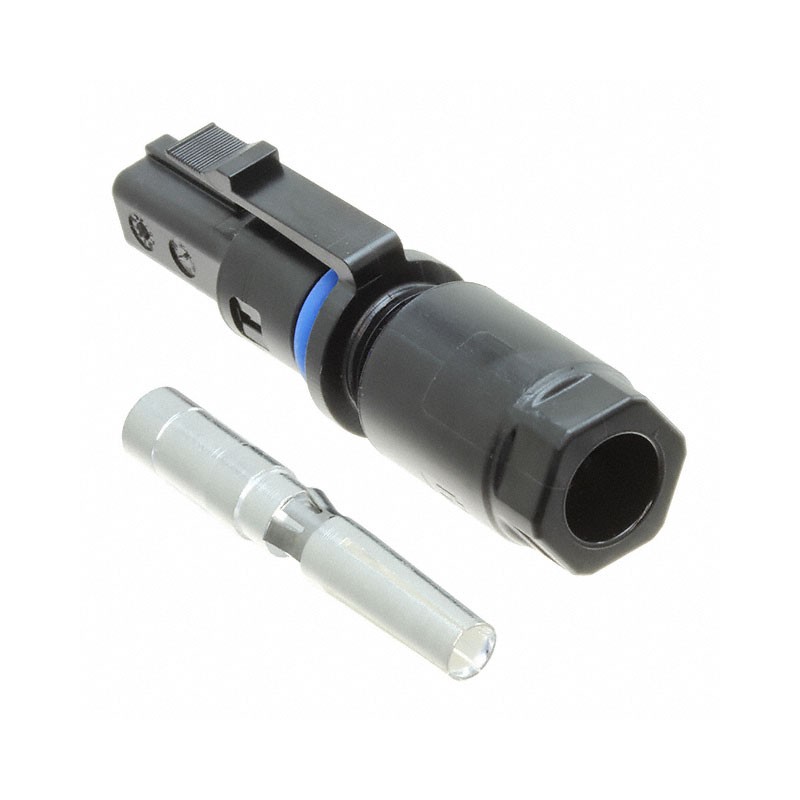 1 pcs : 1-1987559-2 - CONN FMALE COUPLER MINUS 12AWG