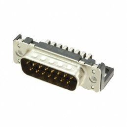 1 pcs : 09652627811 - CONN D-SUB PLUG 15POS R/A SLDR