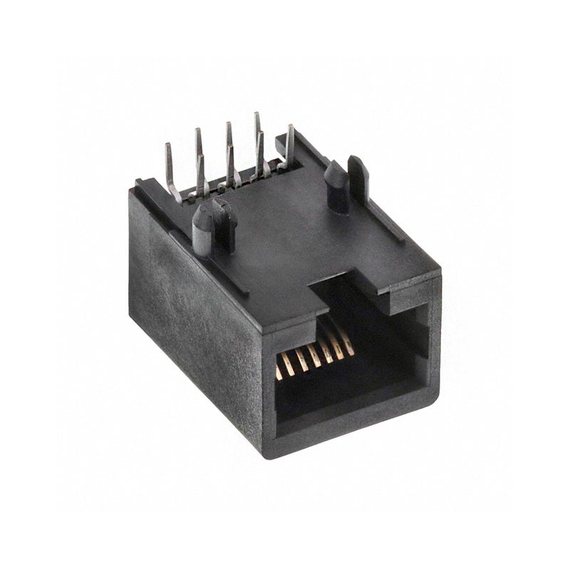 1 pcs : 0440500001 - CONN MOD JACK 8P8C R/A SHIELDED