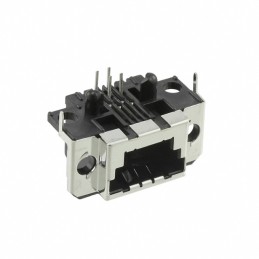 1 pcs : 5-1761185-1 - CONN MOD JACK 4P R/A SHLD