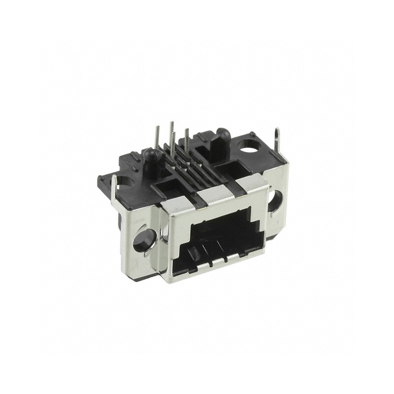 1 pcs : 5-1761185-1 - CONN MOD JACK 4P R/A SHLD
