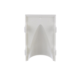 1 pcs : CHBHIW - HOODED FRAME FACEPLATE INSERT, O