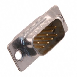 1 pcs : 09670095615 - CONN D-SUB PLUG 9POS SLDR CUP
