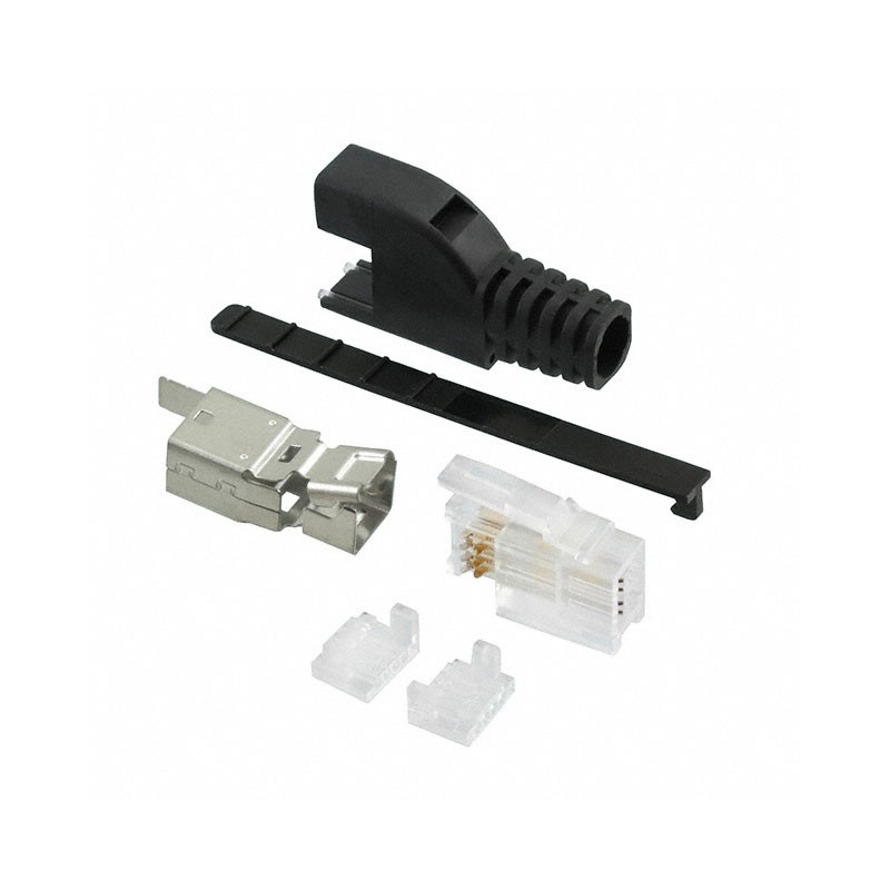 1 pcs : 2170185-1 - CONN MOD PLUG 8P8C SHIELDED