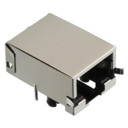 1 pcs : 0446610021 - CONN MOD JACK 8P8C R/A SHIELDED