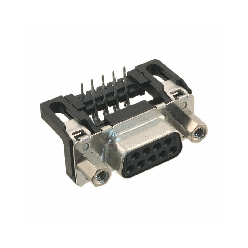 1 pcs : 09661127603 - CONN D-SUB RCPT 9POS R/A SLDR