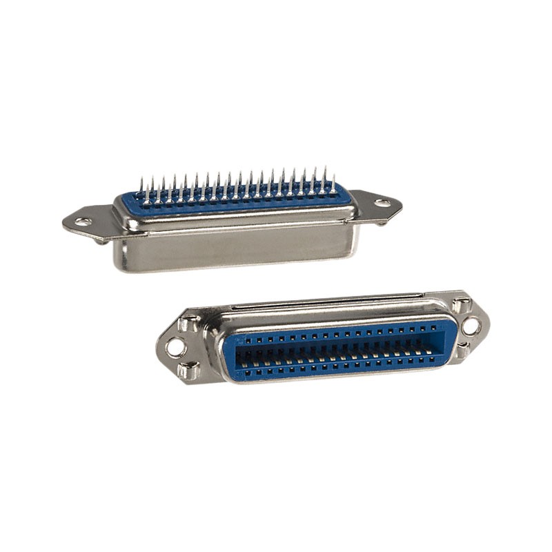 1 pcs : 111-036-213L001 - CONN SCSI RCPT 36POS VERT SOLDER