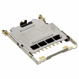 1 pcs : ST1W008S4TR2000 - CONN MICRO SD CARD HINGED TYPE
