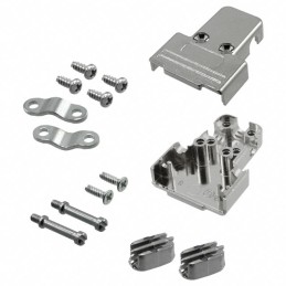 1 pcs : 975T009-020R121 - CONN BACKSHELL 9P 90/180DEG SHLD