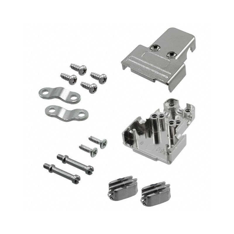 1 pcs : 975T009-020R121 - CONN BACKSHELL 9P 90/180DEG SHLD