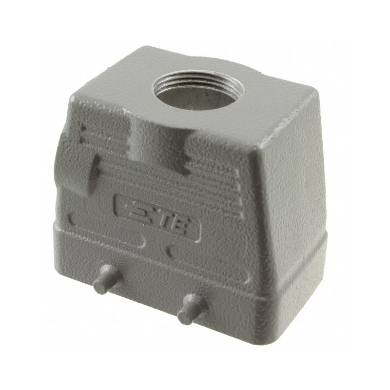 1 pcs : H10B-TG-M25 - CONN HOOD TOP ENTRY SZ10B M25