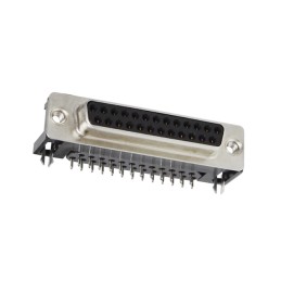 1 pcs : KF22X-B25S-N - CONN D-SUB RCPT 25POS R/A SLDR