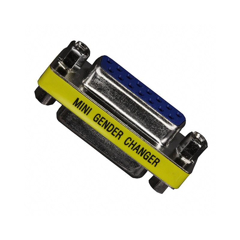 1 pcs : GCLP15F15F - DSUB GENDER CHANGER DB15F DB15F