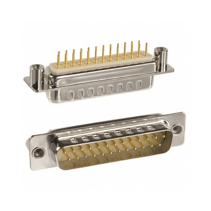 1 pcs : 172-E25-113R021 - CONN D-SUB PLUG 25P PNL MNT SLDR