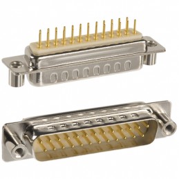 1 pcs : 172-E25-113R031 - CONN D-SUB PLUG 25P PNL MNT SLDR