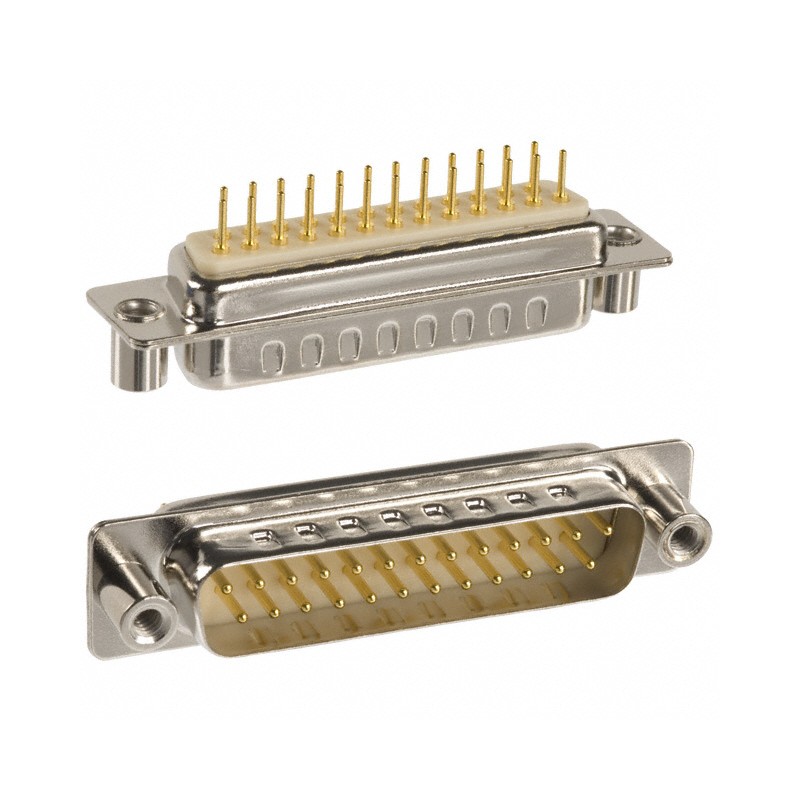 1 pcs : 172-E25-113R031 - CONN D-SUB PLUG 25P PNL MNT SLDR