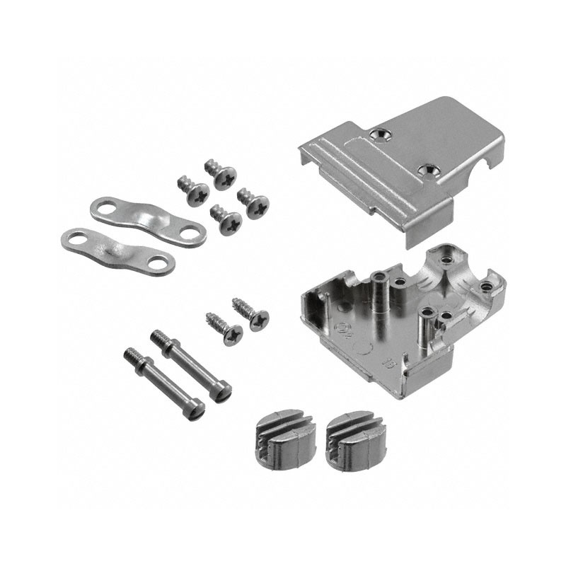 1 pcs : 975T015-020R121 - CONN BACKSHELL 15P 90/180DEG SHD