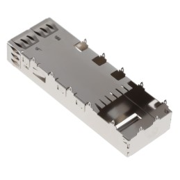 1 pcs : QSFPC-PF-01 - CONN QSFP CAGE PRESS-FIT R/A