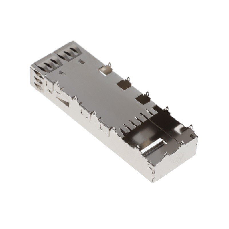 1 pcs : QSFPC-PF-01 - CONN QSFP CAGE PRESS-FIT R/A
