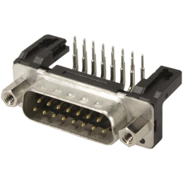 1 pcs : 09661236803 - CONN D-SUB PLUG 9POS R/A SLDR