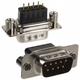 1 pcs : 172-009-183L021 - CONN D-SUB PLUG 9P PNL MNT SLDR
