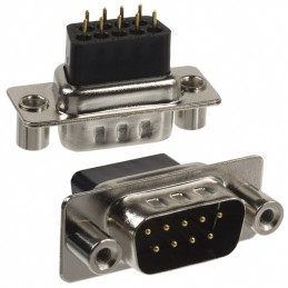 1 pcs : 172-009-183L031 - CONN D-SUB PLUG 9P PNL MNT SLDR