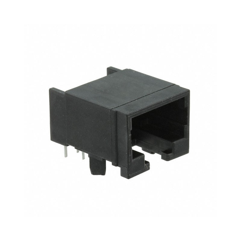 1 pcs : 1116504-2 - CONN MOD JACK 8P8C R/A UNSHLD