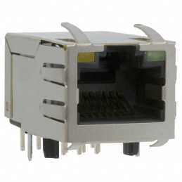 1 pcs : J1012F21CNL - CONN JACK 1PORT 100 BASE-TX PCB